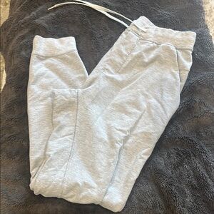 Lululemon Gray Sweatpants with Relaxed Fit and Elastic Waistband